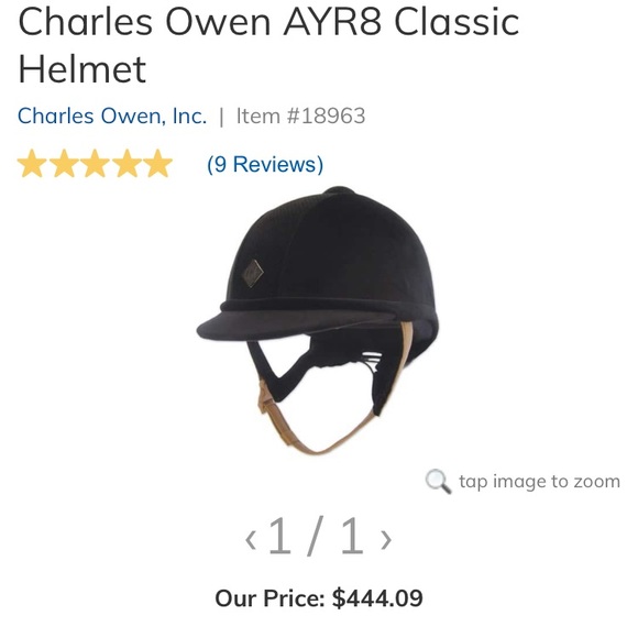 Charles Owen Other - Charles Owen Ary8 Classic Helmet